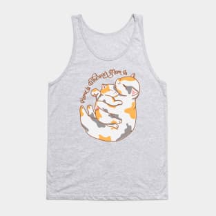 Home Is Wherever Mom Is Cat Tank Top